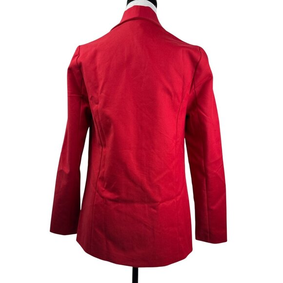 Show Me Your Mumu Women's Red Major Blazer Size XS Valentine's Day Gift! - Picture 5 of 11